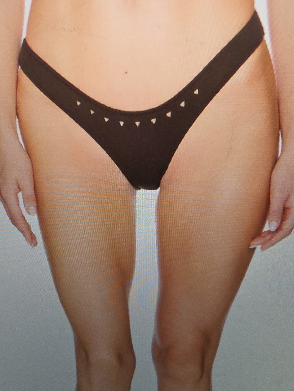 GIGI C Jaclyn Bikini Bottom Size L